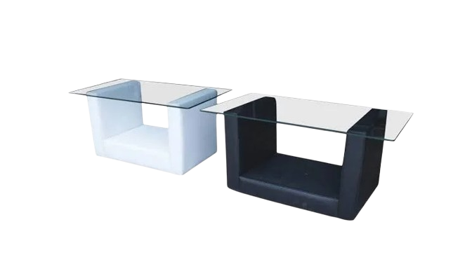 Meja Sofa Kaca P80xL50xT40