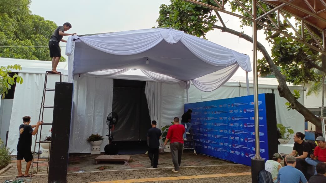 Sewa Tenda di Graha Pakuan Siliwangi | Rental Jabodetabek by Gaharu Production