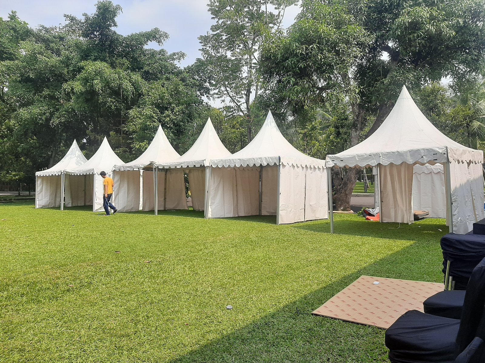 Sewa Tenda di Rhema Convention Hall | Rental Jabodetabek by Gaharu Production