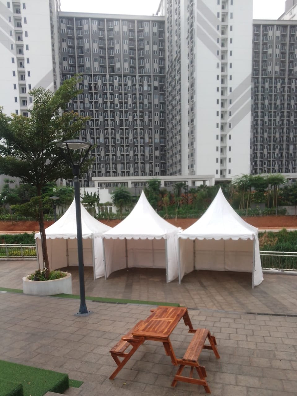 Sewa Tenda di ICE BSD (Indonesia Convention Exhibition) | Rental Jabodetabek by Gaharu Production