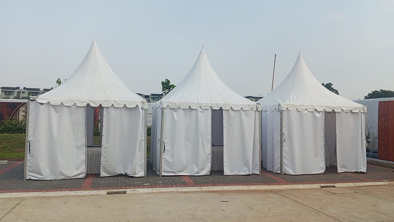 Sewa Tenda di Kalideres Jakarta Utara | Rental Jabodetabek by Gaharu Production