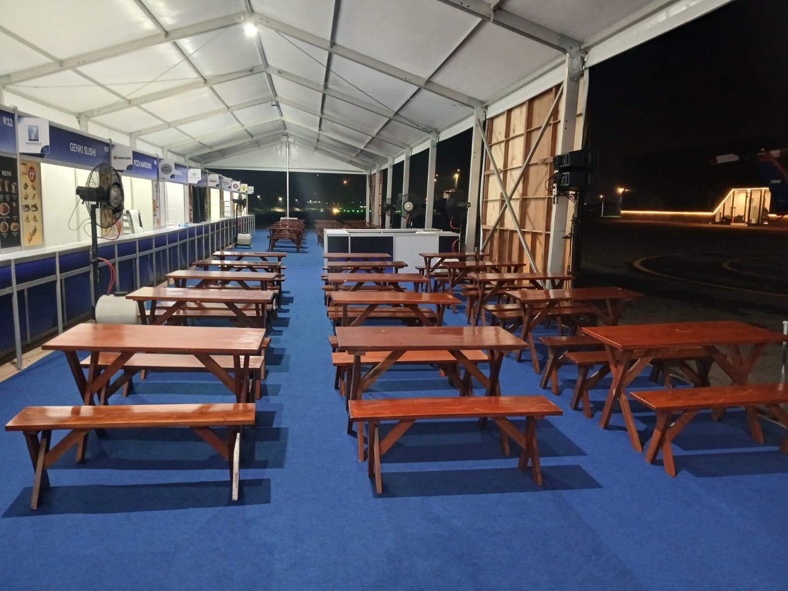 Sewa Kursi & Meja Taman Set Agave Hall — Tangerang | Rental Jabodetabek by Gaharu Production