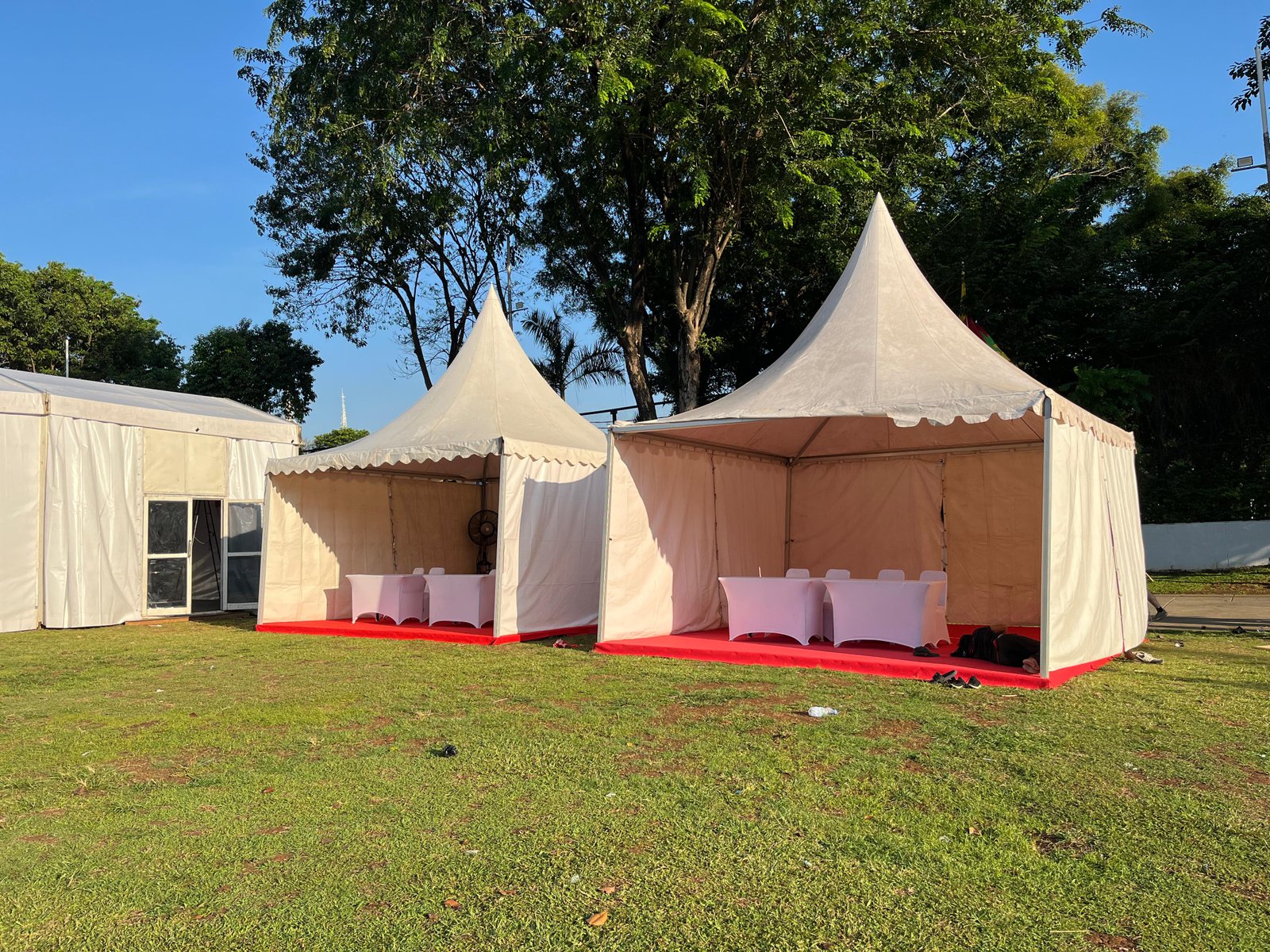 Sewa Tenda Sarnavil di Taman Mini Indonesia Indah (TMII) Jakarta Timur