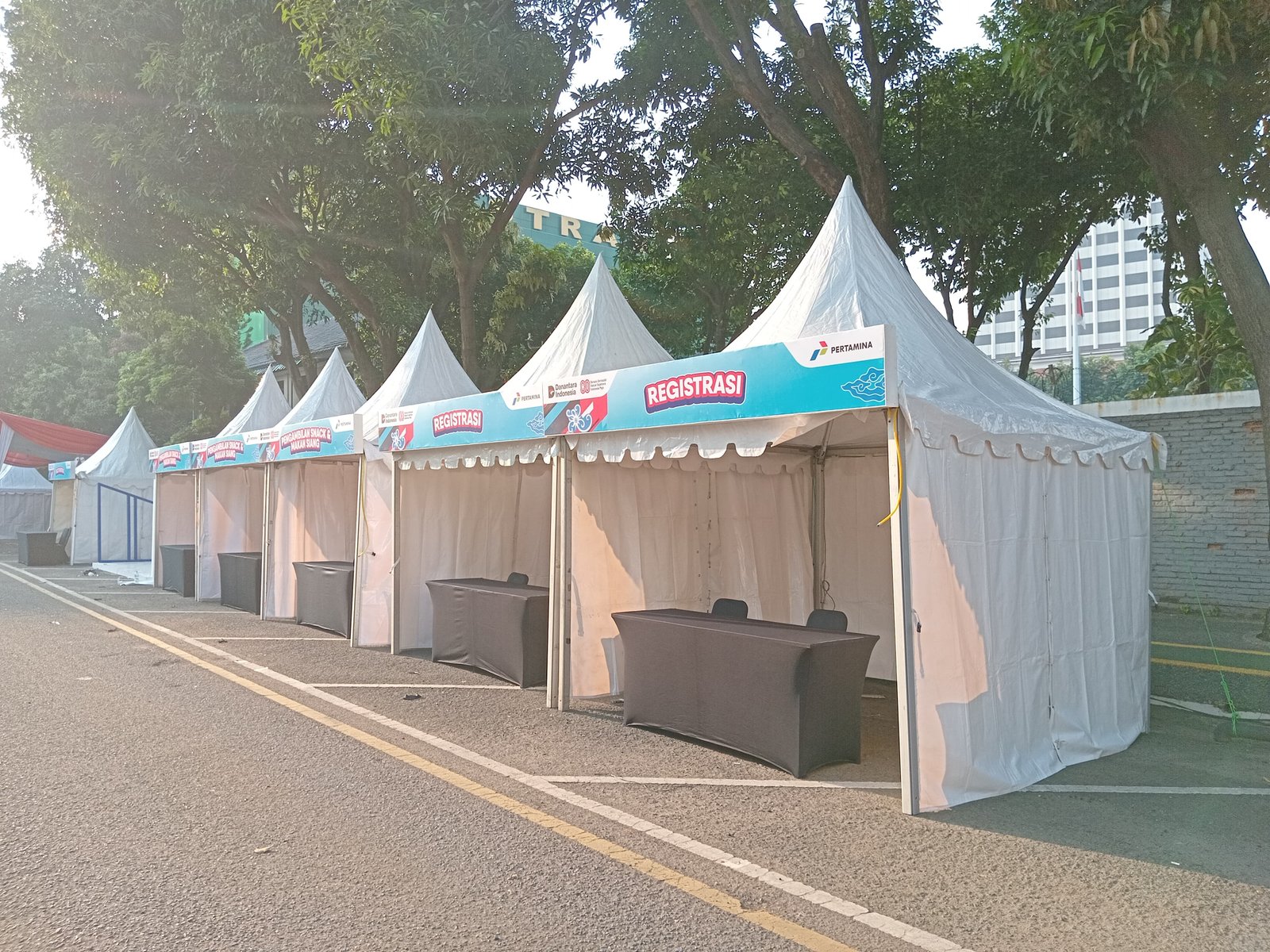 Sewa Tenda Sarnavil di Brajamusti Convention Center Bogor
