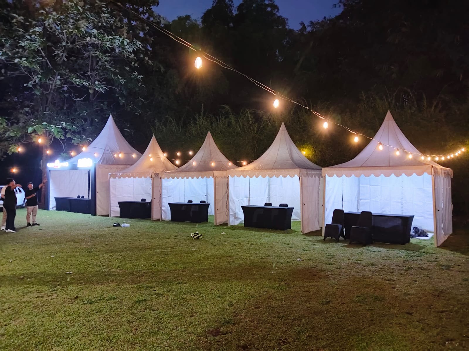 Sewa Tenda Sarnavil di Curug Bidadari Sentul